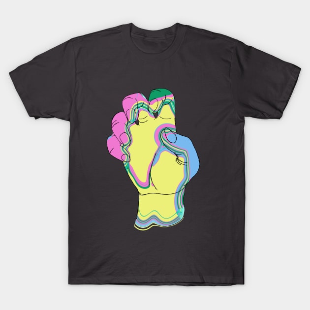 The hands that feel T-Shirt by TPOP